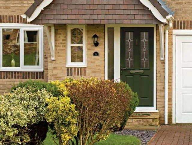 Green Front Doors Banner