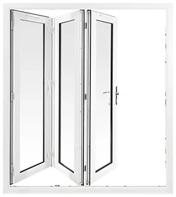 White Bifold Door Lockup Swatch