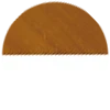 Dual Golden Oak Swatch Round