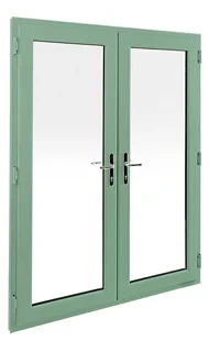 Chartwell Green French Door Mockup