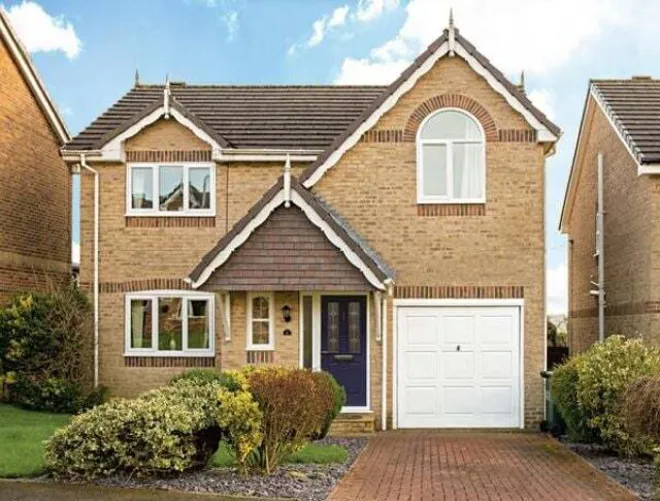 Blue Composite Door